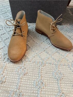 Royal Elastics Tan Suede Chukka Boots